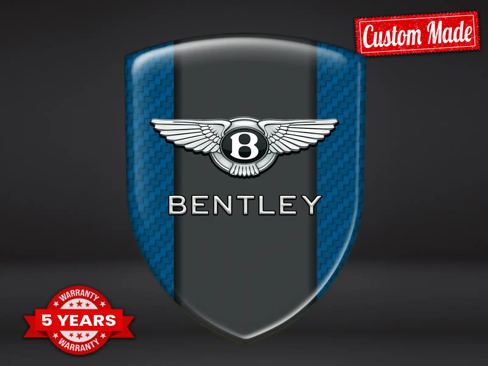 Bentley Heckscheibenaufkleber Limitiert Edition Robust
